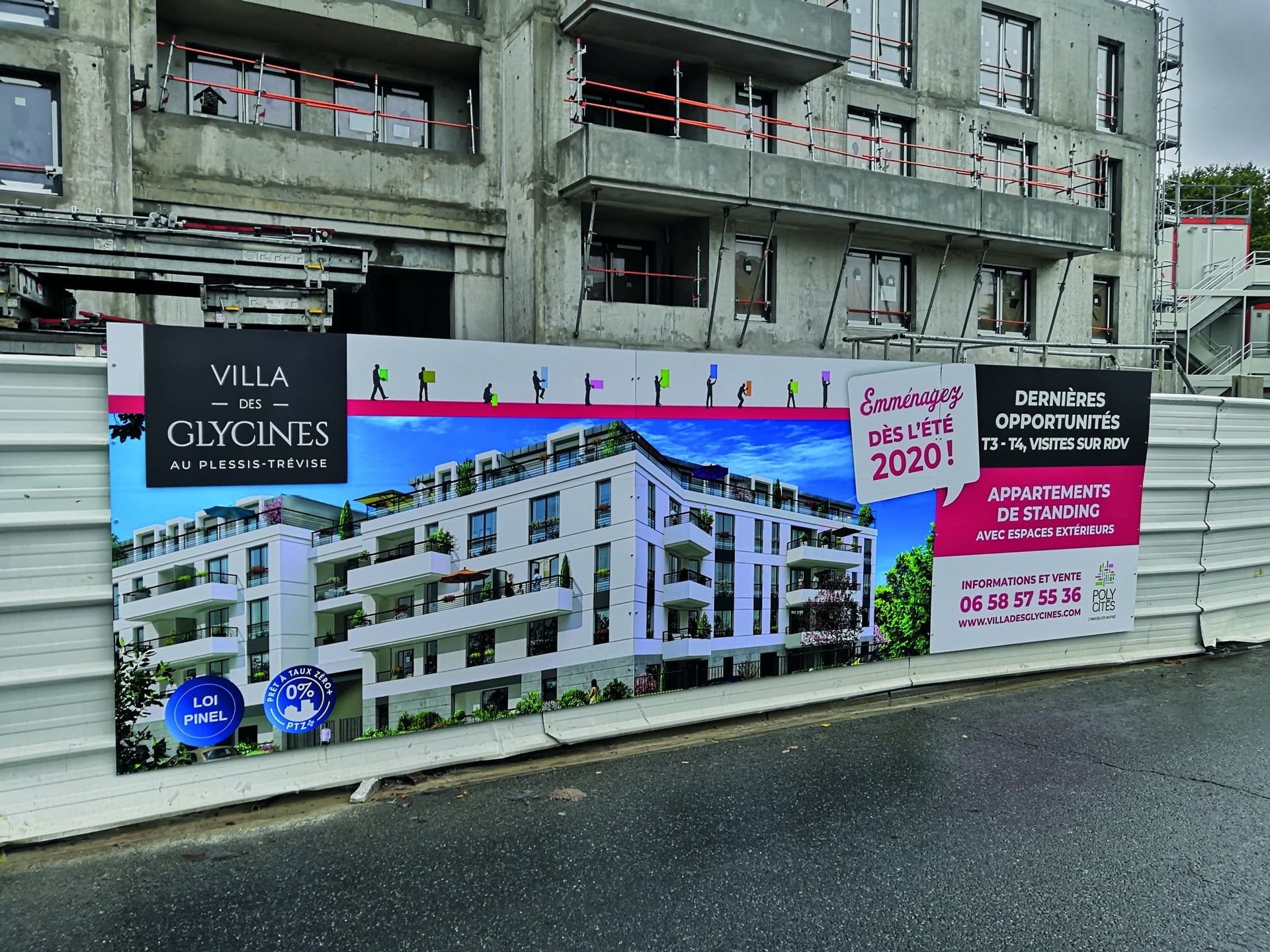 Habillage de palissades - Atelier FG