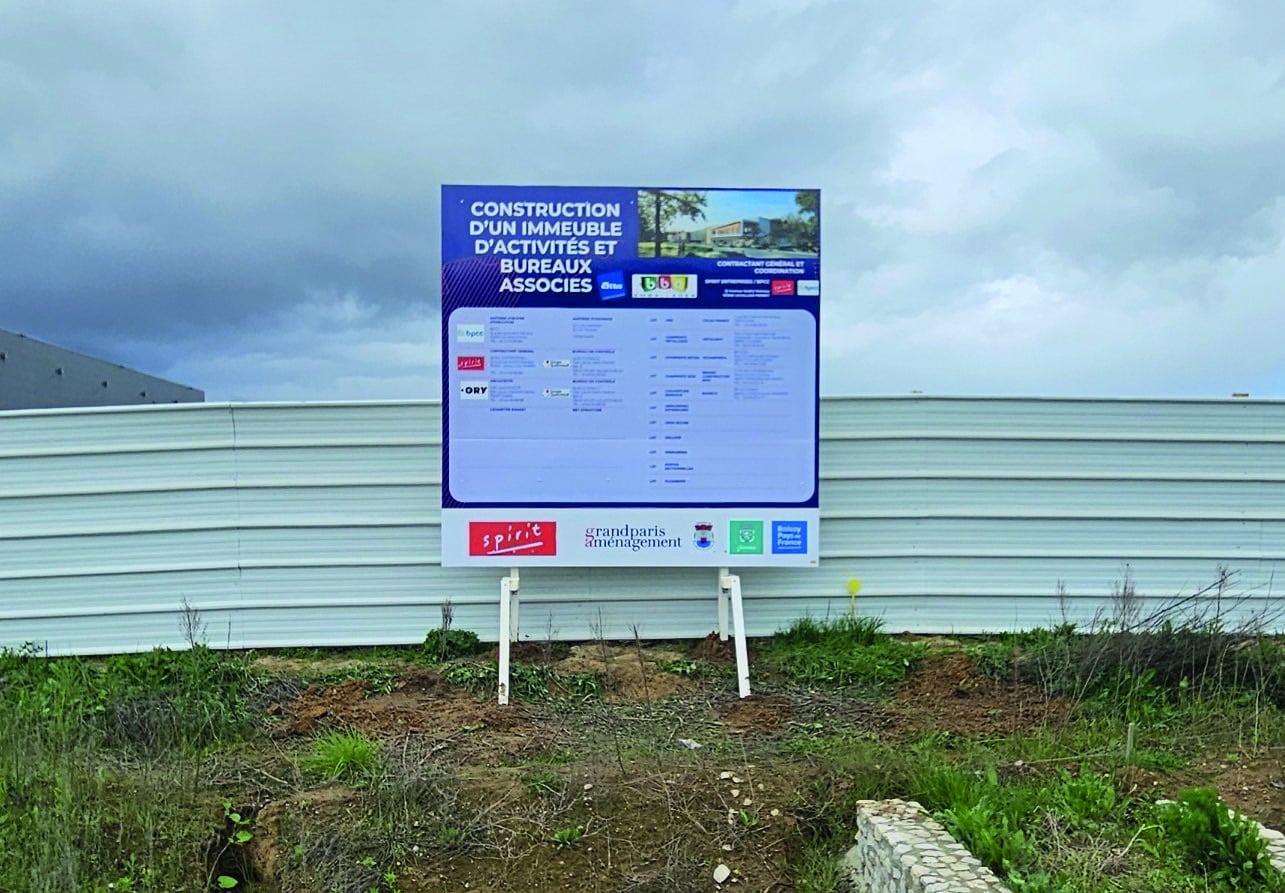 Panneaux de Chantier - Atelier FG